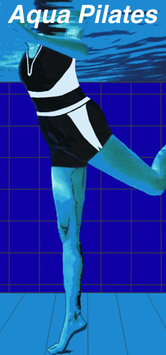 Aqua Pilates Illustration