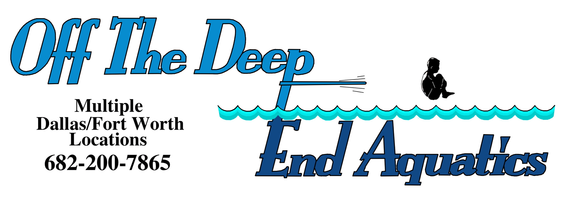 Off The Deep End Aquatics Logo