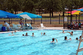 Water Aerobics at Central Pool
