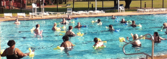 Water Aerobics and Swimming Pictures